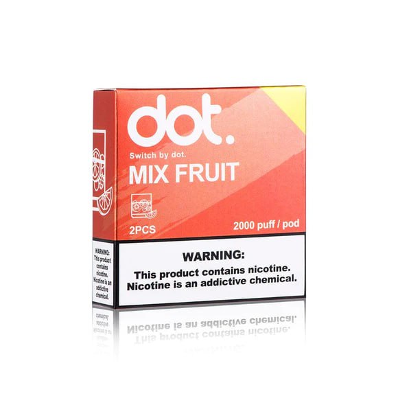 美國佩特里DOT SWITCH 煙彈 薄荷4000puff/pack 2pcs