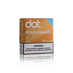 美國佩特里 DOT SWITCH 煙彈 蜜桃芒果4000puff/pack 2pcs