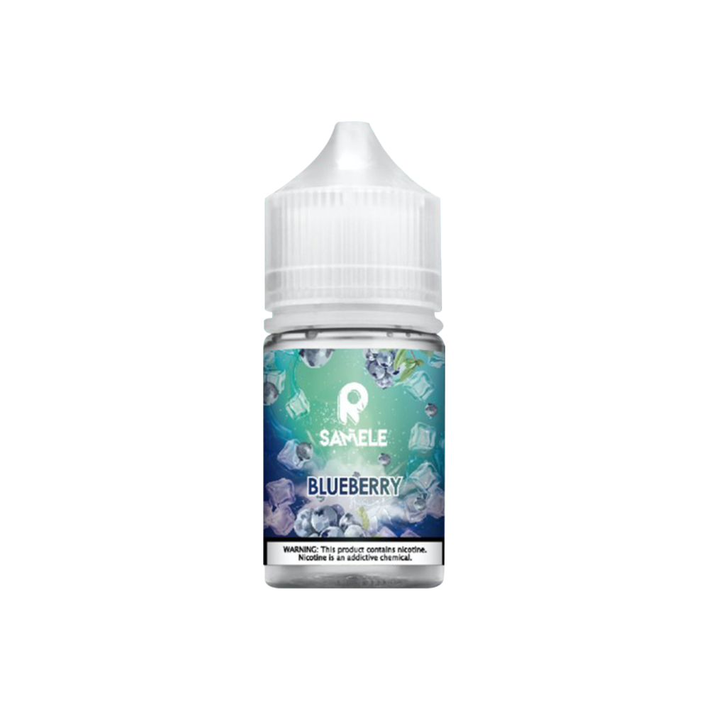 Samele 冰釀系列-藍莓-30ML 細膩果肉散發清新氣息,酸甜可口中帶有微涼薄荷感,交織出熟悉的香甜風味。