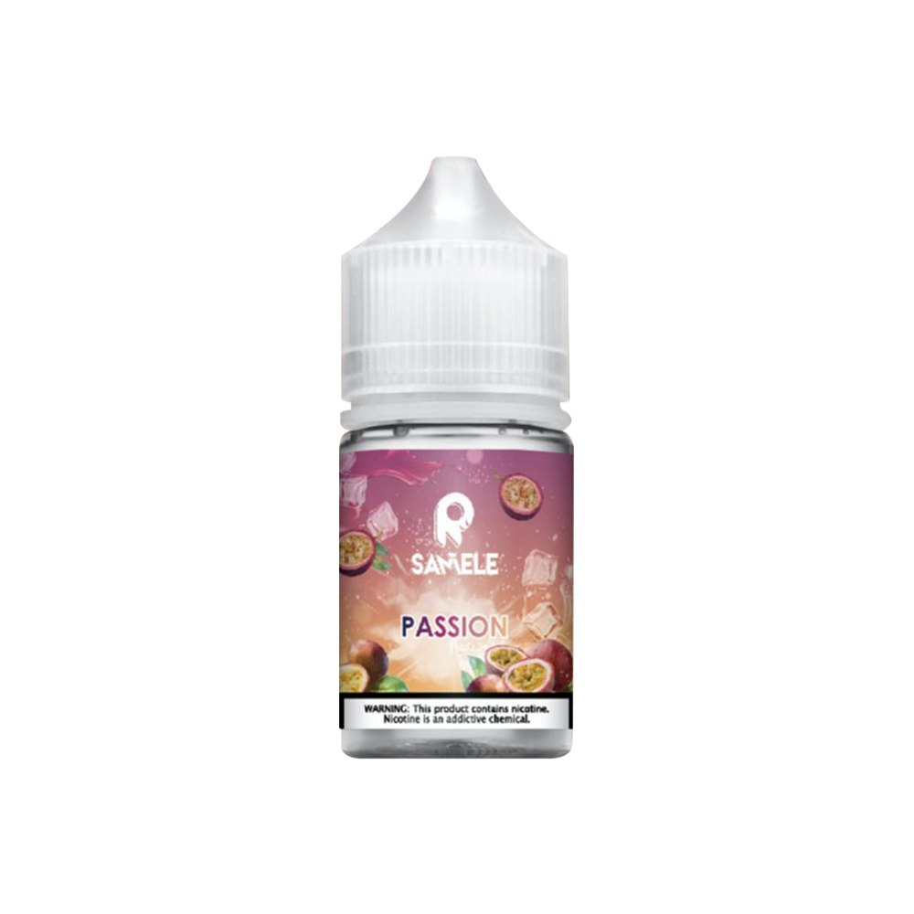 Samele 冰釀系列-百香-30ML 入口即是冰涼果肉的酸甜爆擊,尾韻散發天然百香果香,開胃解膩的過癮享受。