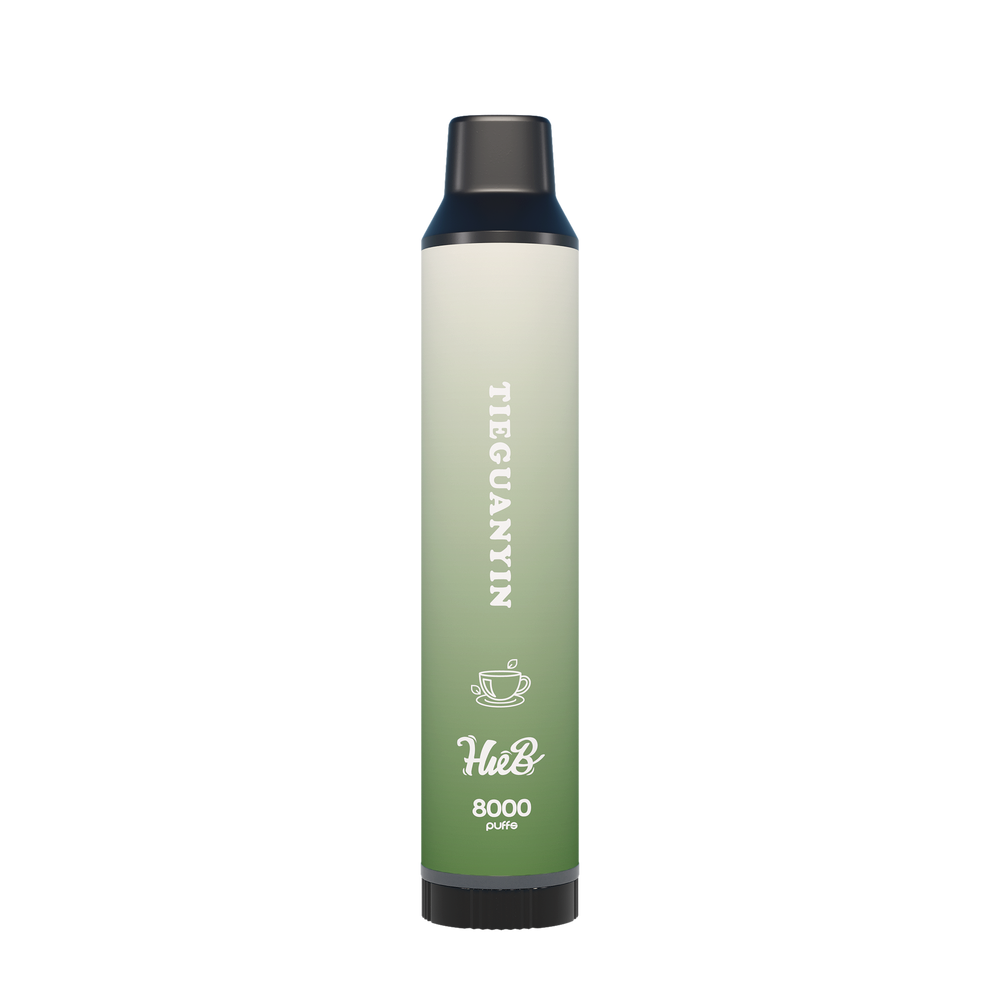 HueB 拋棄式-鐵觀音，濃郁炭焙茶香回甘明顯，還原現泡功夫茶的深厚底蘊，成熟穩重。