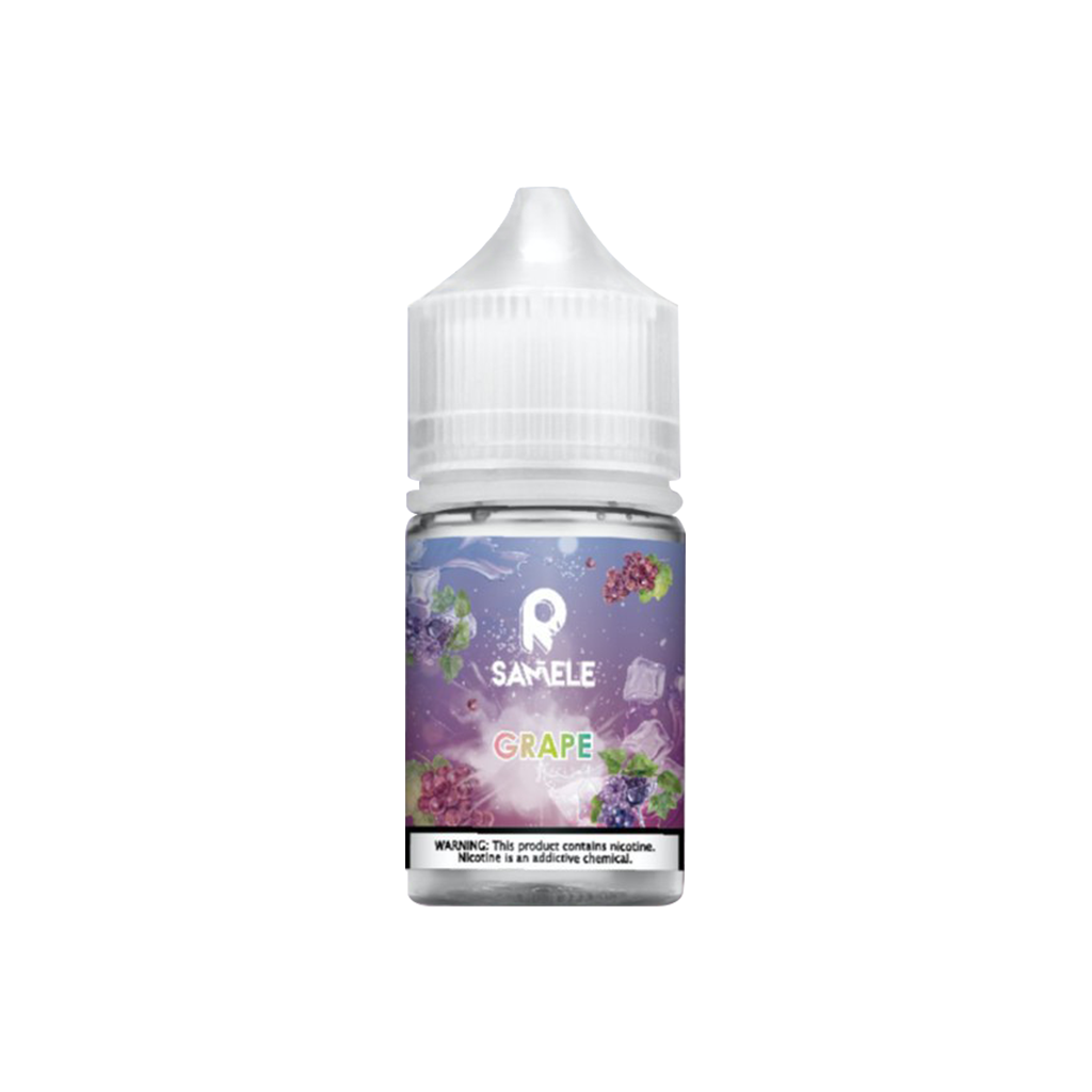 Samele 冰釀系列-葡萄-30ML 神似葡萄酒的濃郁香氣，搭配清新冰涼口感，保留了葡萄的甜美與成熟微醺感。